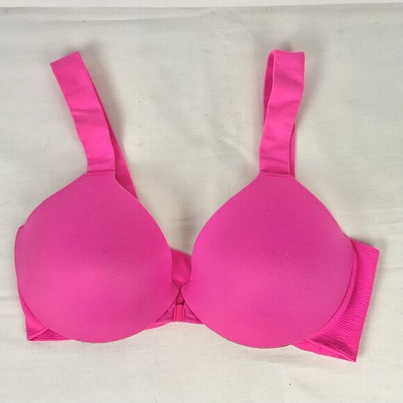 Spanx 34B Pink Bra‑llelujah Lightly Lined Full Coverage Front Clasp Underwire - Picture 1 of 5